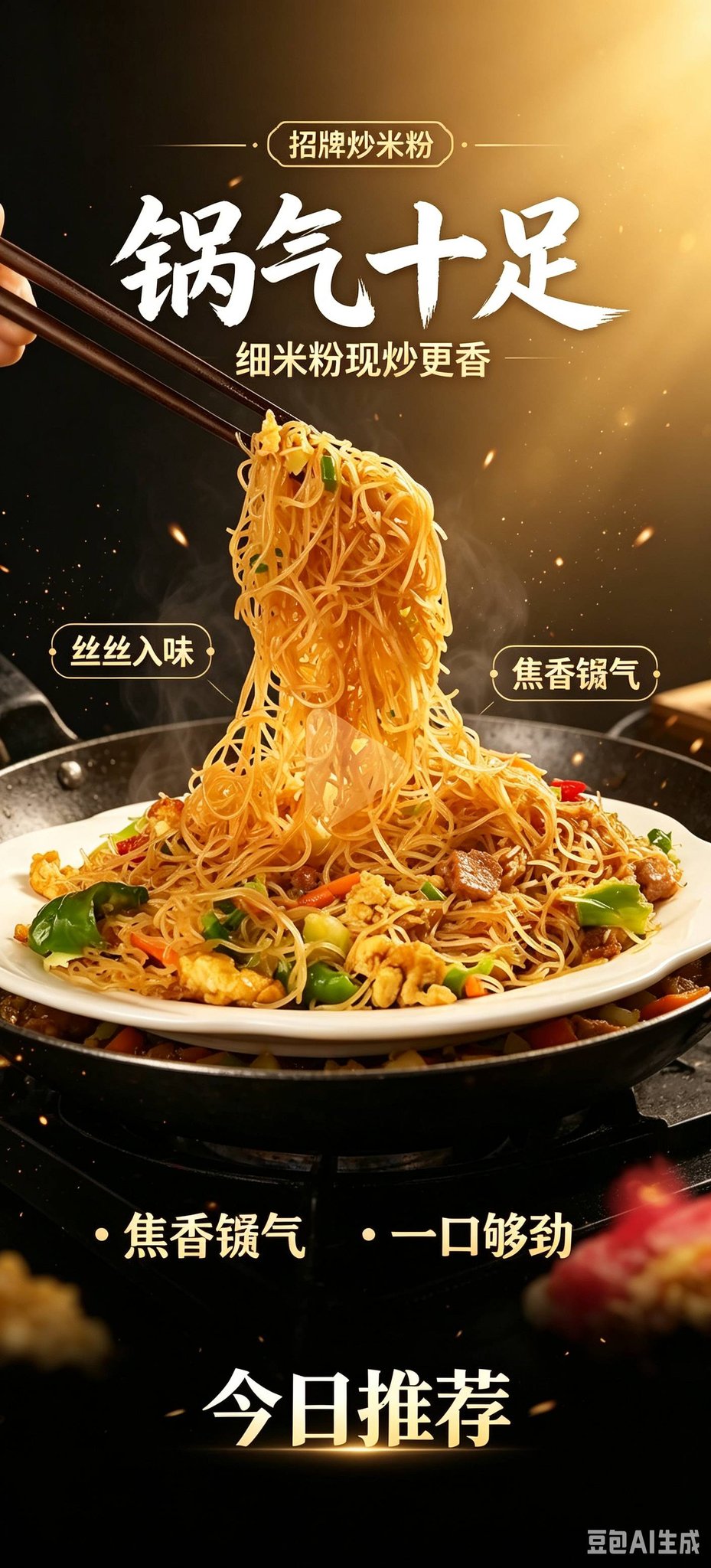 炒细米粉